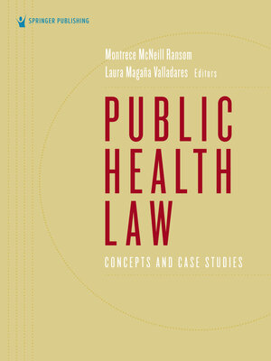cover image of Public Health Law